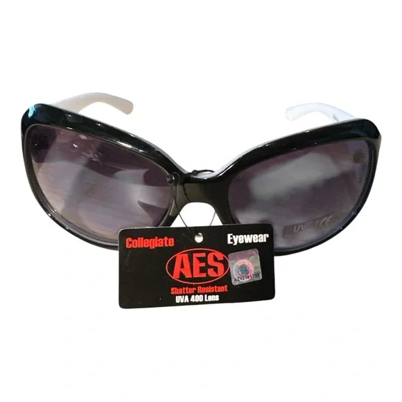 Texas A&M Collegiate Sunglasses AES Black White UVA 400 - Picture 5 of 8